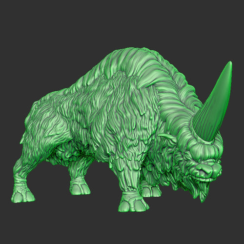 Elasmotherium, the Great Horned Beast!